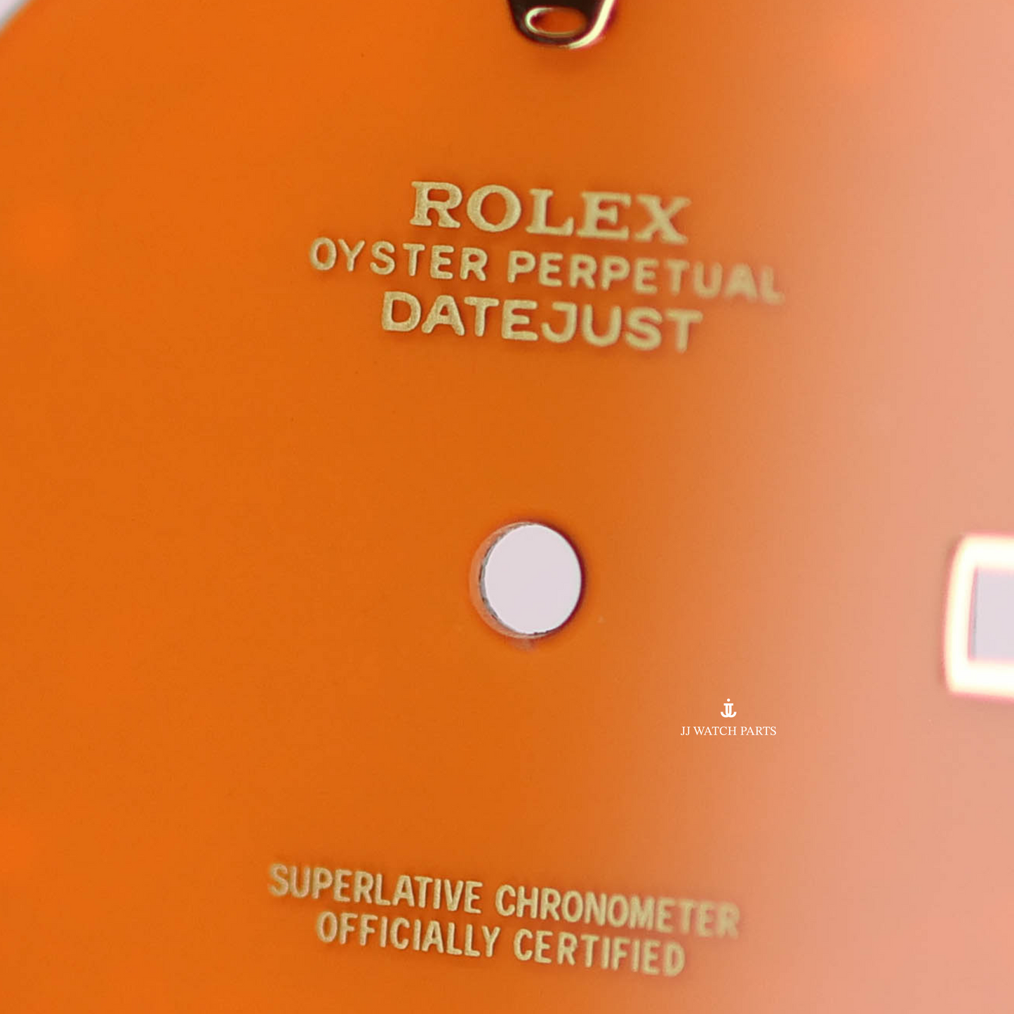 Custom Rolex Datejust 116234 Orange Stella Dial 36mm - Cal 3135 3035