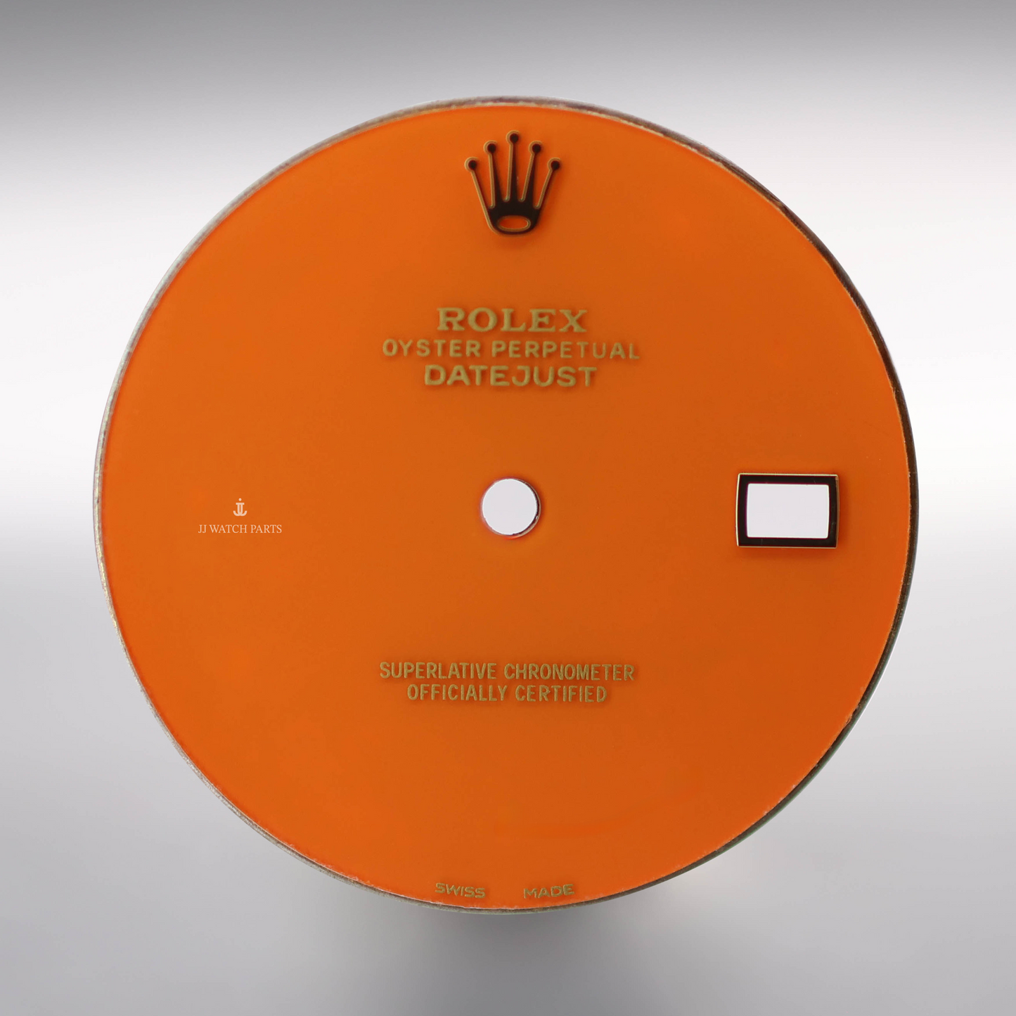 Custom Rolex Datejust 116234 Orange Stella Dial 36mm - Cal 3135 3035