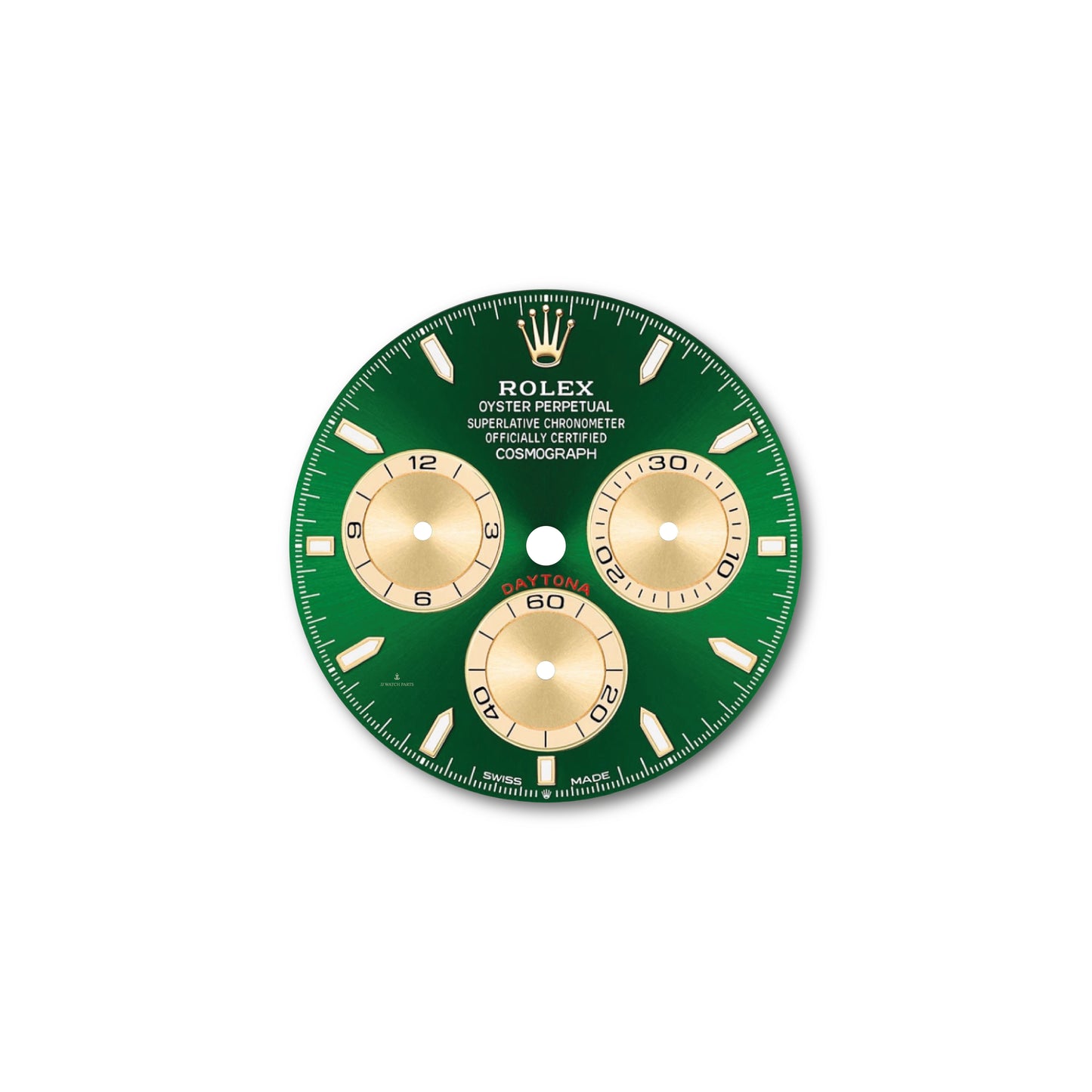 Custom Rolex Daytona 126508 JM Green 2025 Dial 40mm - Cal 4131