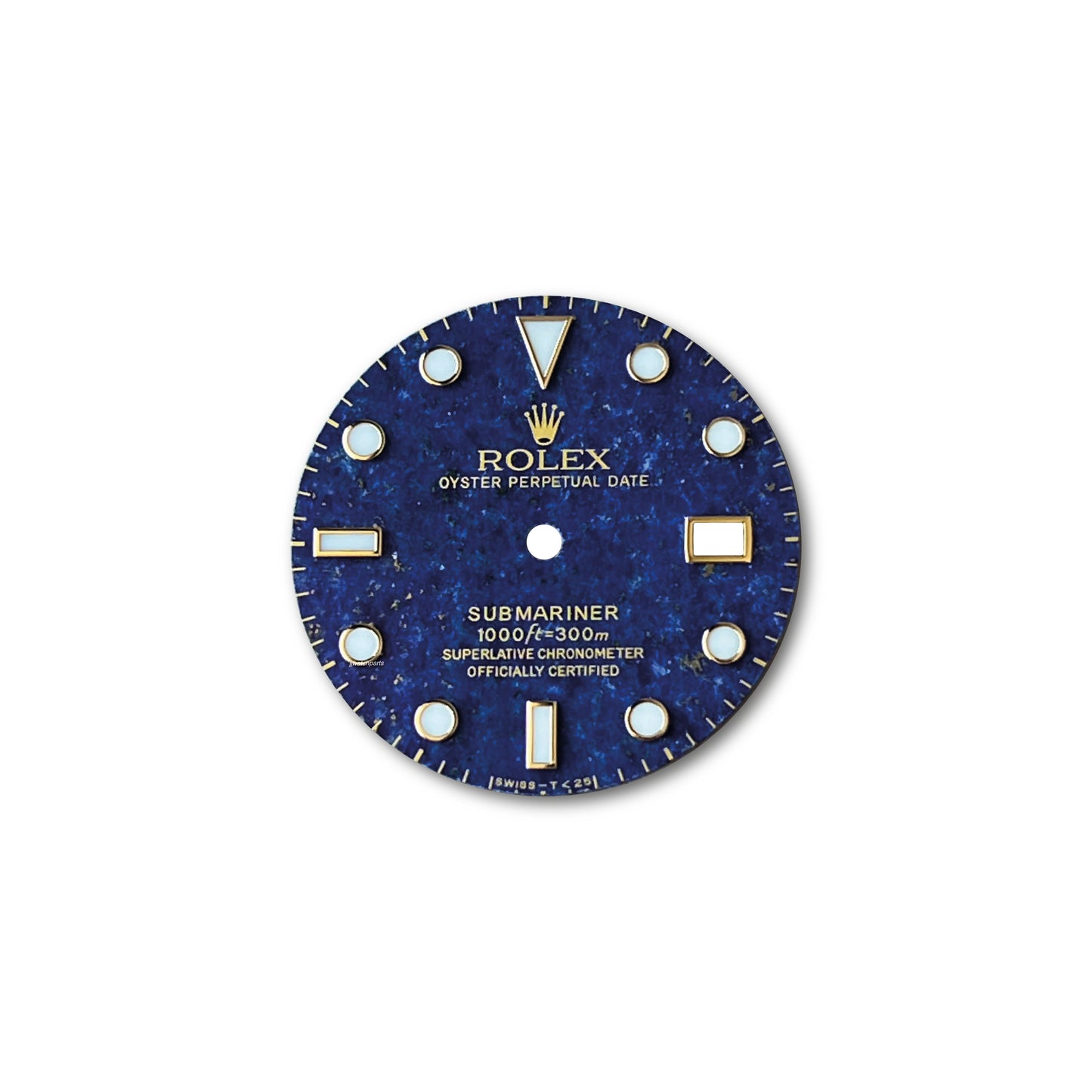 Custom Rolex Submariner 16618 Lapis Lazuli Dial 40mm - Cal 3135