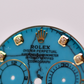 Custom Rolex Daytona 116508 Blue Turquoise Dial with Diamonds 40mm - Cal 4130