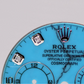 Custom Rolex Daytona 116509 Blue Turquoise Dial with Diamonds 40mm - Cal 4130