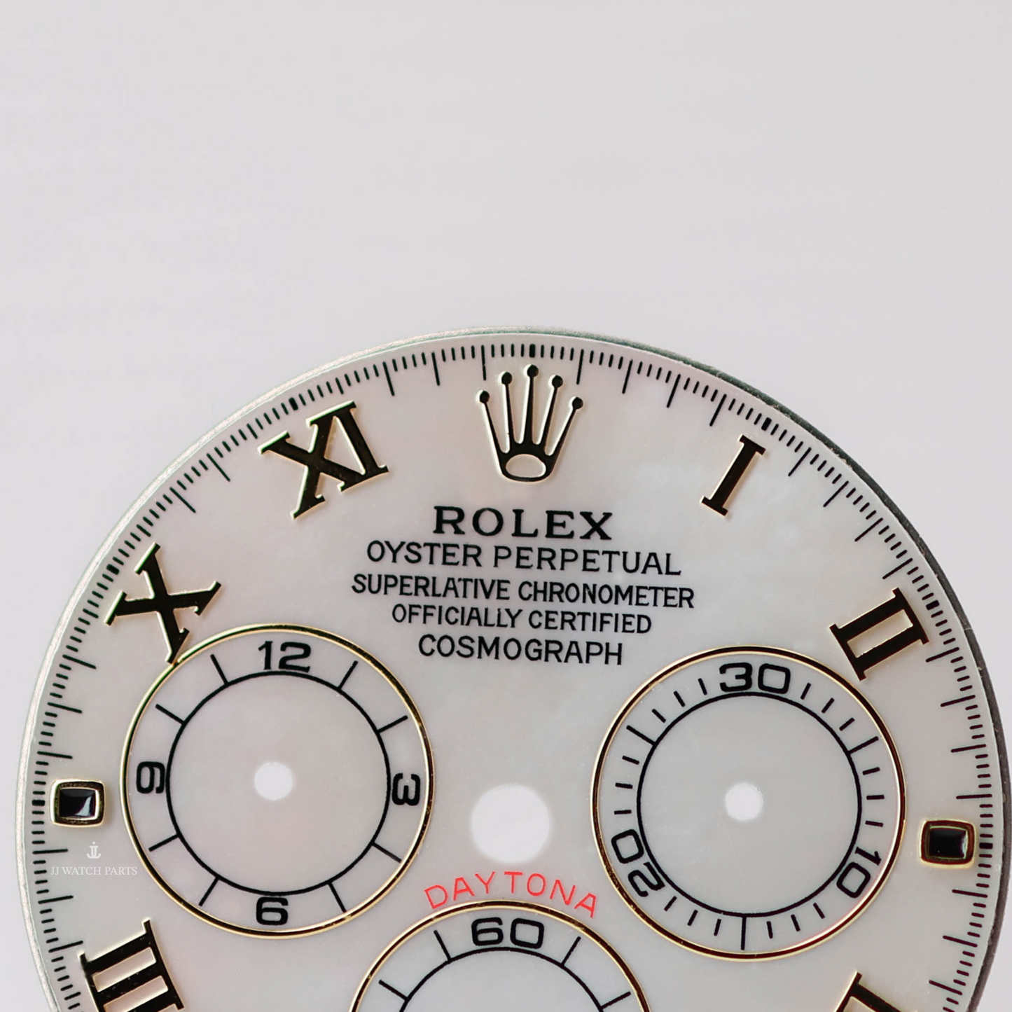 Custom Rolex Daytona 116508 White MOP Dial Roman Gold 40mm - Cal 4130