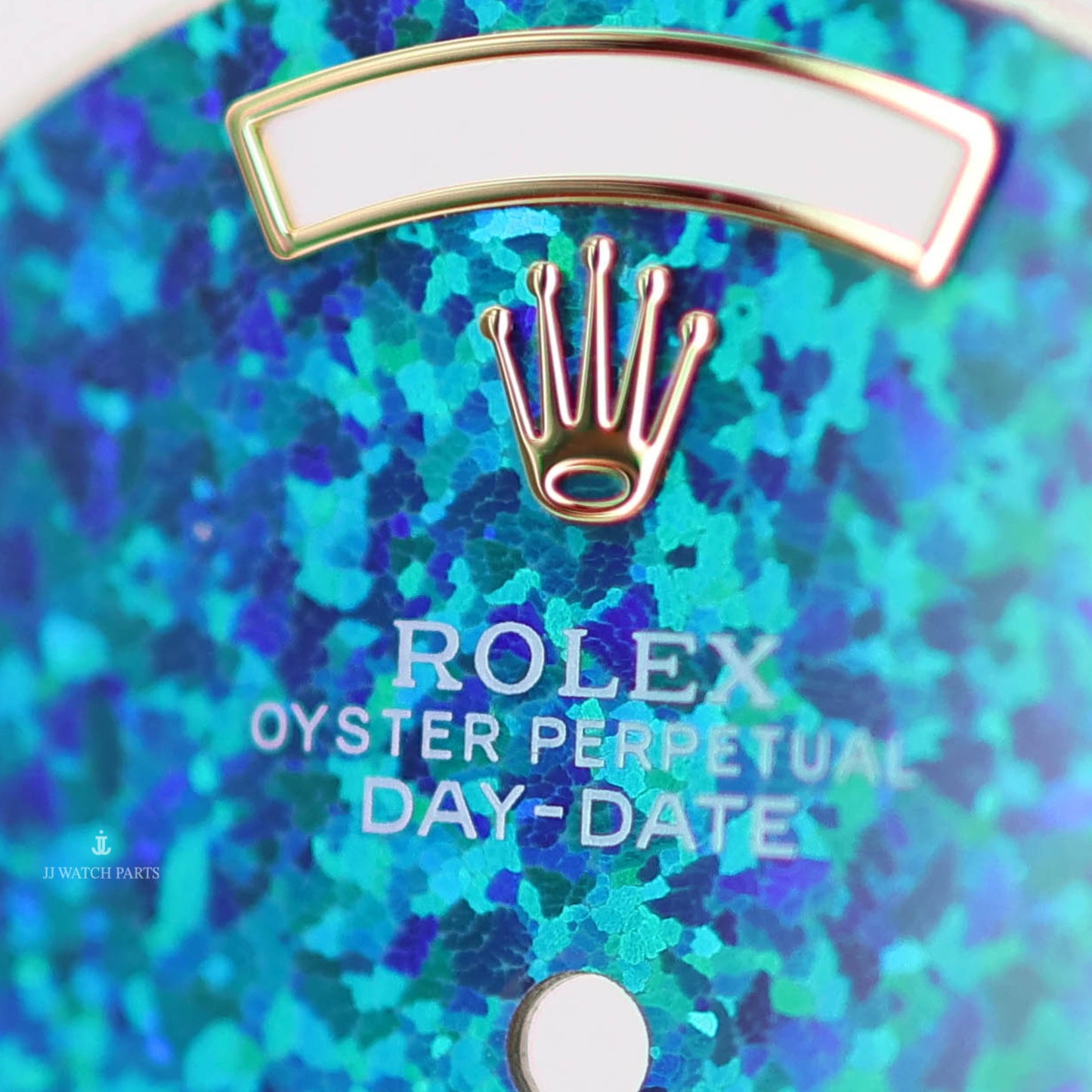 Custom Rolex Day-Date 118238 Blue Green Opal Dial 36mm - Cal 3155