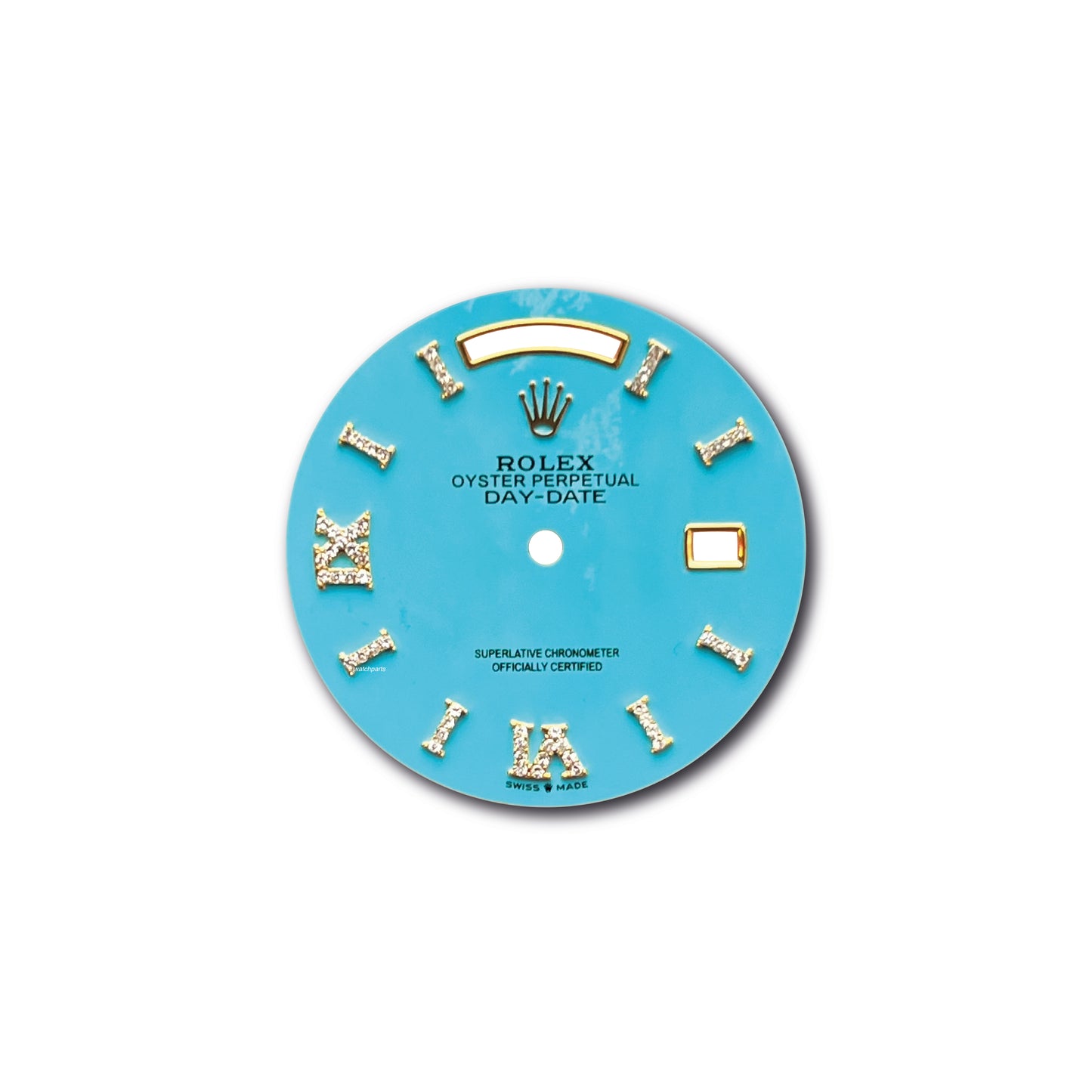 Custom Rolex Day-Date 118238 Turquoise Dial 40mm - Cal 3255