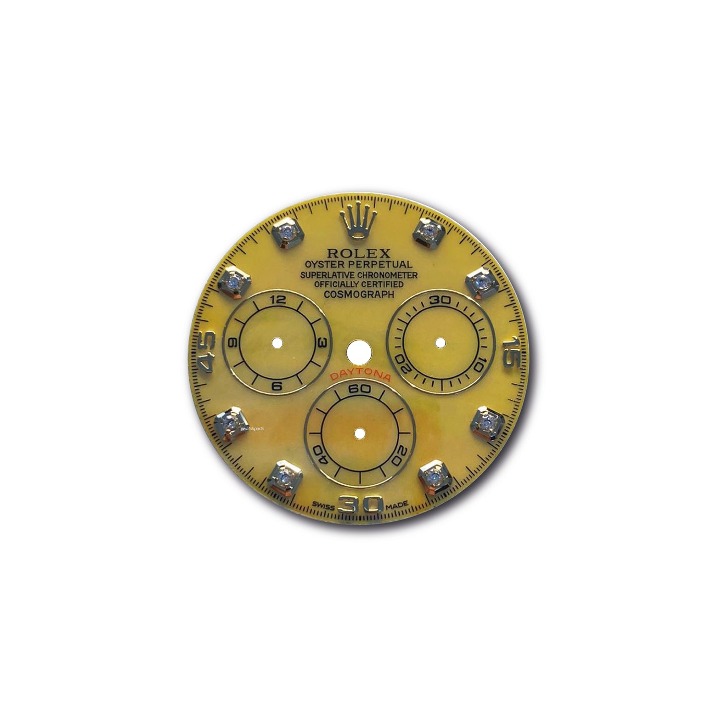 Custom Rolex Daytona 116508 Yellow MOP Dial