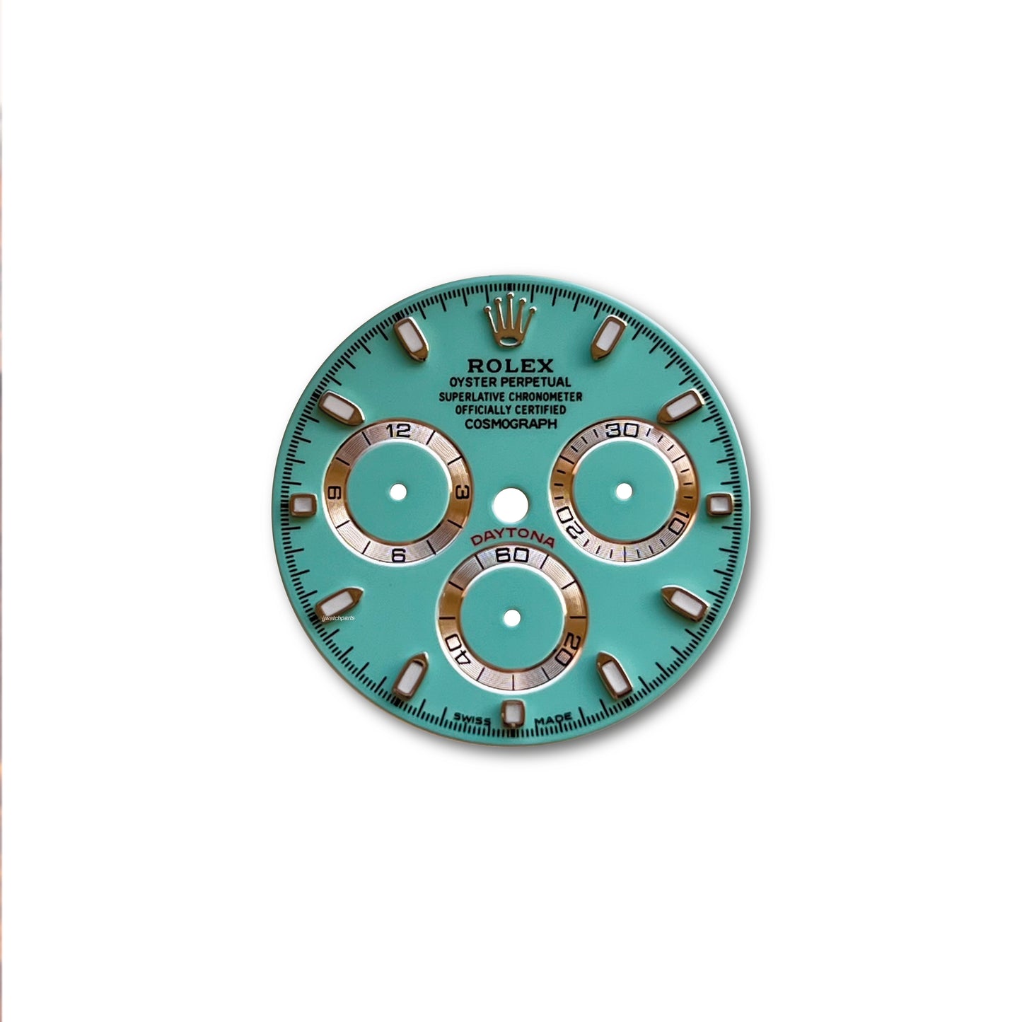 Custom Rolex Daytona 116520 Tiffany Blue Dial 40mm - Cal 4130